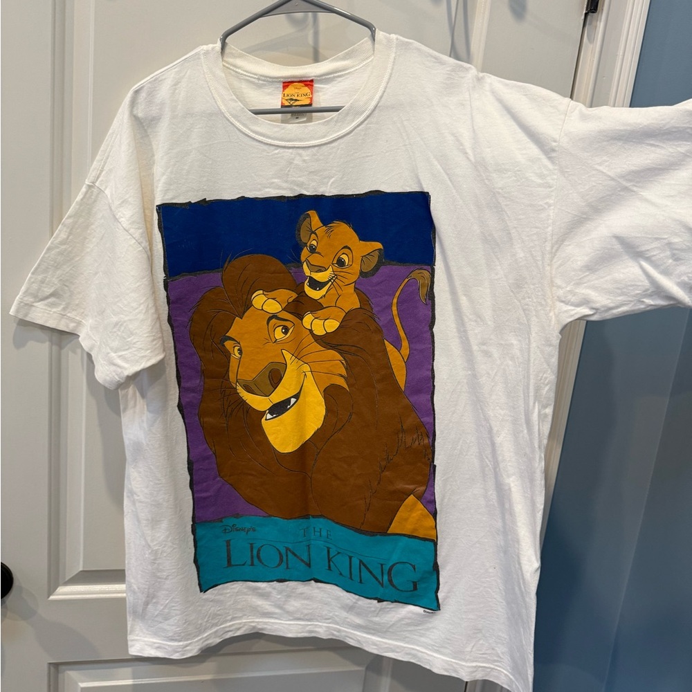 Vintage Disney The Lion King White Unisex Tee